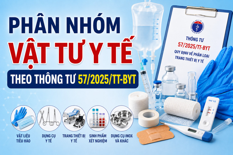 Phân Nhóm Vật Tư Y Tế Theo Thông Tư 57/2025/TT-BYT Và Những Điều Doanh Nghiệp Cần Biết