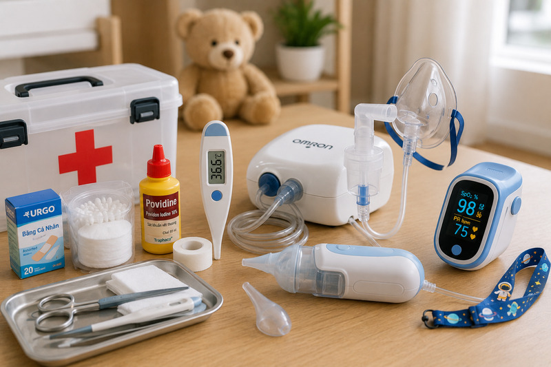 Các thiết bị y tế cho gia đình có trẻ nhỏ